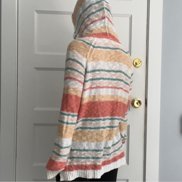 Roxy multi knit sweater knit hoodie - Picture 2 of 4